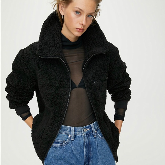 Aritzia | Jackets & Coats | Aritzia Wilfred Free Teddy Jacket | Poshmark